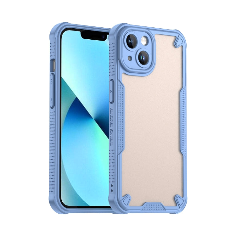 Armor Glaze PC Hybrid TPU Phone Case, For iPhone 16, For iPhone 15 Pro Max, For iPhone 15 Pro, For iPhone 15 Plus