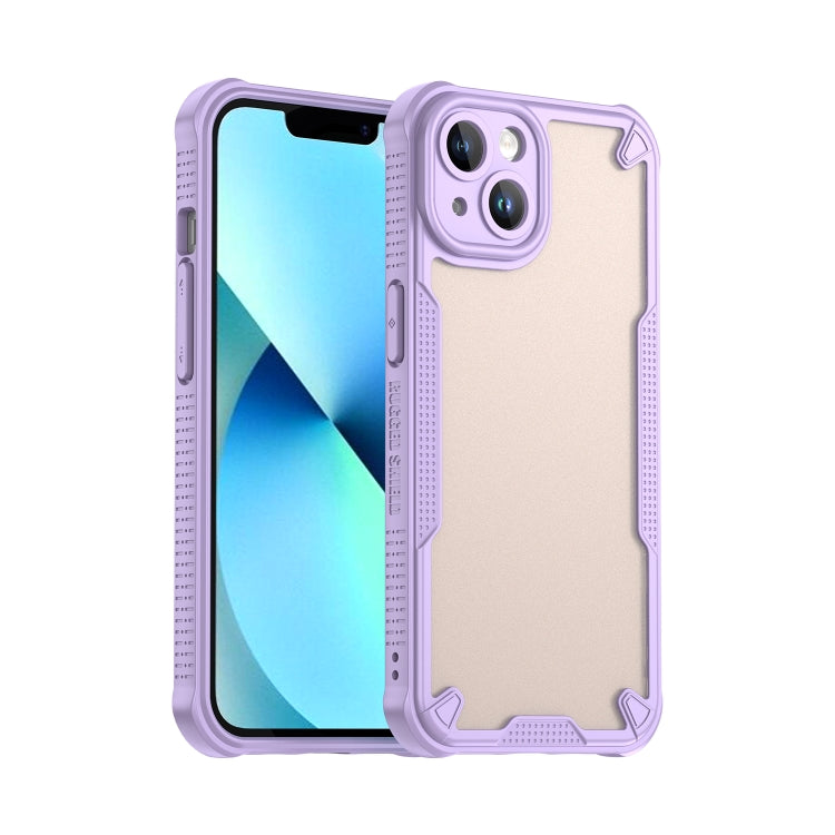 Armor Glaze PC Hybrid TPU Phone Case, For iPhone 16, For iPhone 15 Pro Max, For iPhone 15 Pro, For iPhone 15 Plus