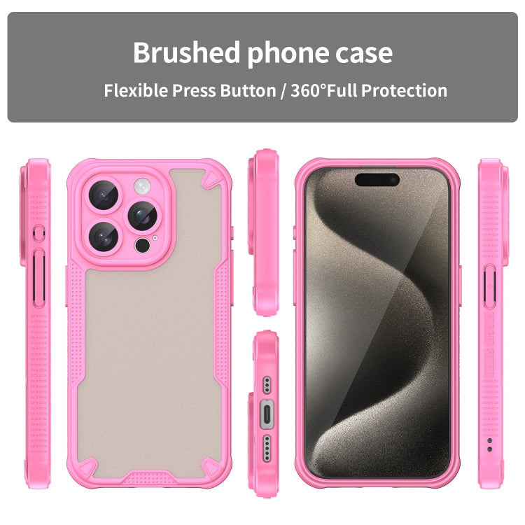 Armor Glaze PC Hybrid TPU Phone Case, For iPhone 15, For iPhone 14 Plus, For iPhone 14, For iPhone 14 Pro