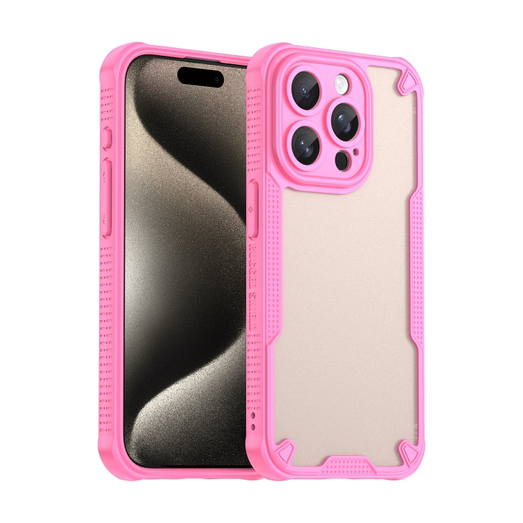 Armor Glaze PC Hybrid TPU Phone Case, For iPhone 15, For iPhone 14 Plus, For iPhone 14, For iPhone 14 Pro