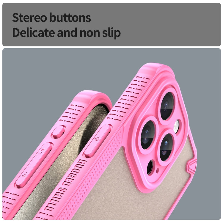 Armor Glaze PC Hybrid TPU Phone Case, For iPhone 15, For iPhone 14 Plus, For iPhone 14, For iPhone 14 Pro