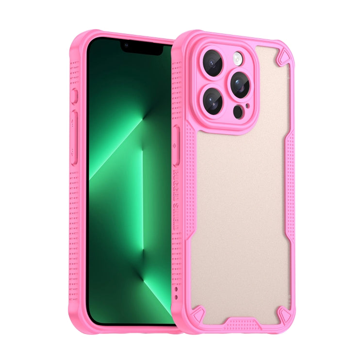Armor Glaze PC Hybrid TPU Phone Case, For iPhone 15, For iPhone 14 Plus, For iPhone 14, For iPhone 14 Pro