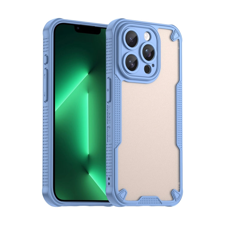 Armor Glaze PC Hybrid TPU Phone Case, For iPhone 15, For iPhone 14 Plus, For iPhone 14, For iPhone 14 Pro