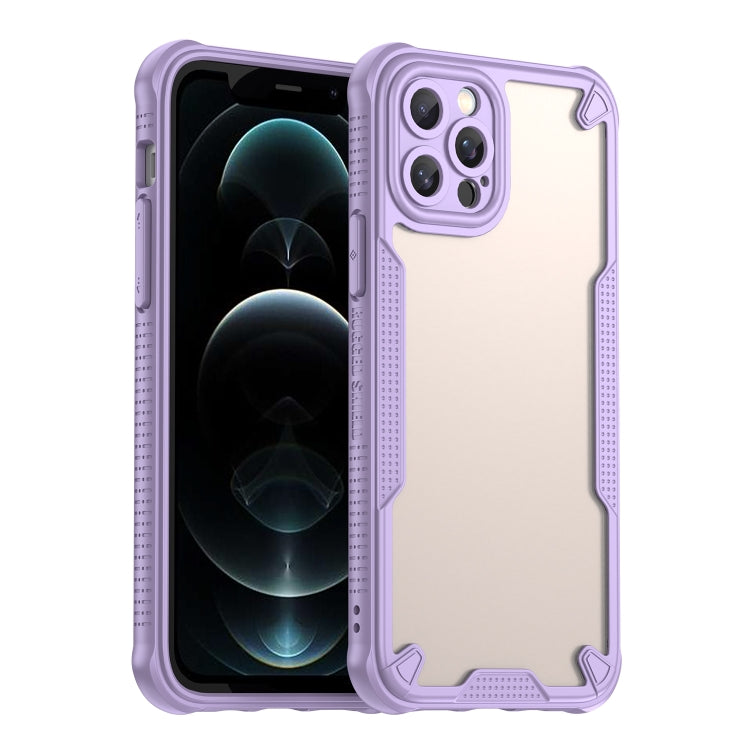 Armor Glaze PC Hybrid TPU Phone Case, For iPhone 13, For iPhone 13 mini, For iPhone 12, For iPhone 12 Pro Max