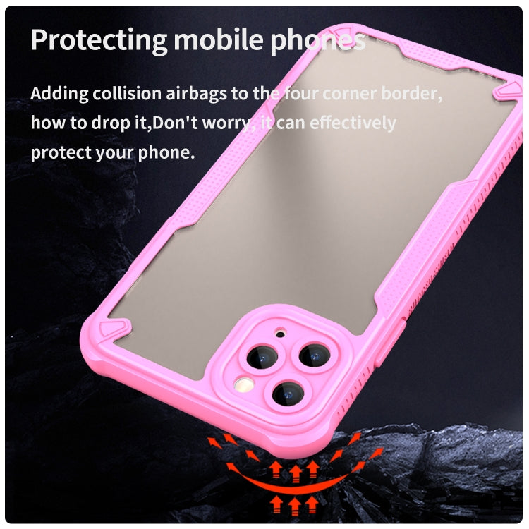 Armor Glaze PC Hybrid TPU Phone Case, For iPhone 11 Pro, For iPhone XS, For iPhone XR, For iPhone XS Max