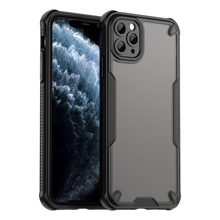 Armor Glaze PC Hybrid TPU Phone Case, For iPhone 13, For iPhone 13 mini, For iPhone 12, For iPhone 12 Pro Max