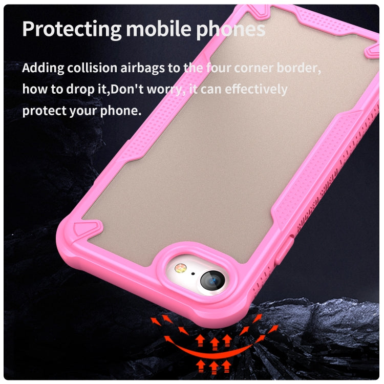 Armor Glaze PC Hybrid TPU Phone Case, For iPhone 13, For iPhone 13 mini, For iPhone 12, For iPhone 12 Pro Max