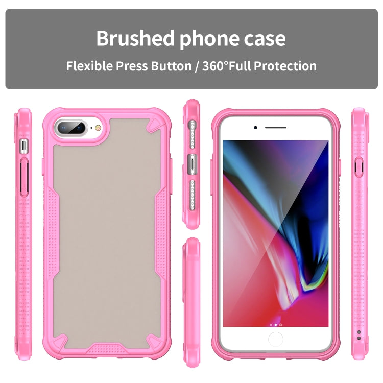Armor Glaze PC Hybrid TPU Phone Case, For iPhone 7