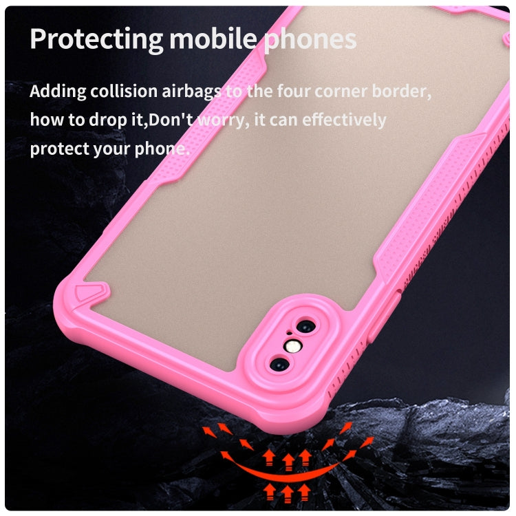 Armor Glaze PC Hybrid TPU Phone Case, For iPhone 11 Pro, For iPhone XS, For iPhone XR, For iPhone XS Max