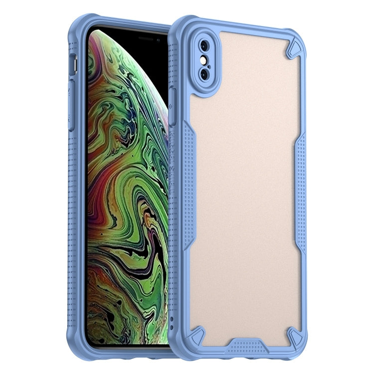 Armor Glaze PC Hybrid TPU Phone Case, For iPhone X, For iPhone 8 Plus, For iPhone 8, For iPhone 7 Plus