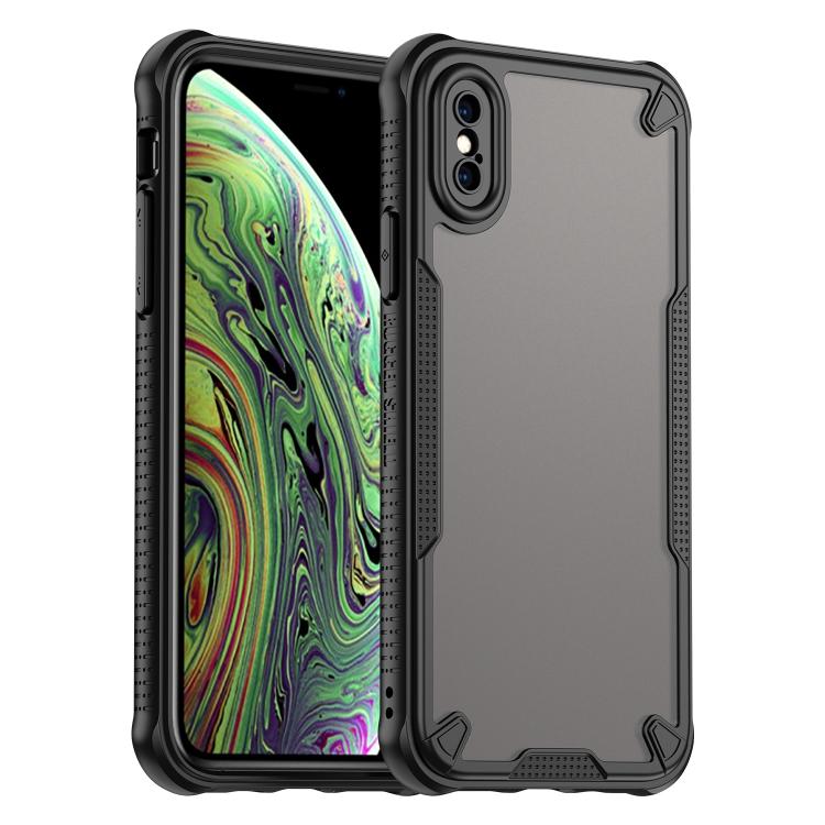 Armor Glaze PC Hybrid TPU Phone Case, For iPhone 11 Pro, For iPhone XS, For iPhone XR, For iPhone XS Max