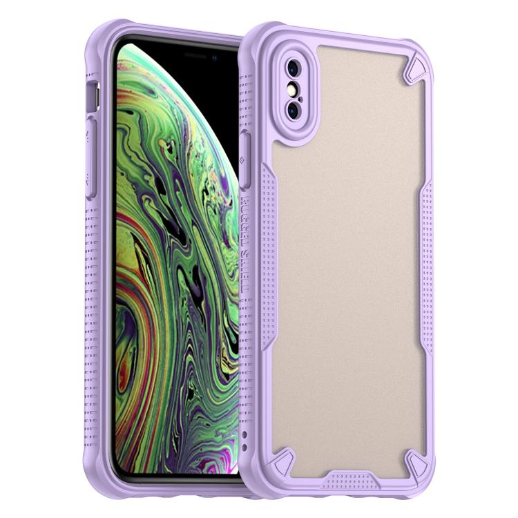 Armor Glaze PC Hybrid TPU Phone Case, For iPhone 11 Pro, For iPhone XS, For iPhone XR, For iPhone XS Max