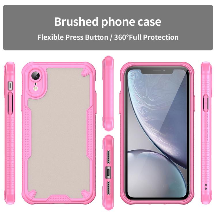 Armor Glaze PC Hybrid TPU Phone Case, For iPhone X, For iPhone 8 Plus, For iPhone 8, For iPhone 7 Plus