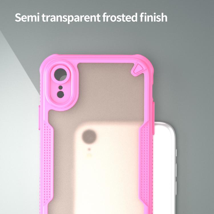 Armor Glaze PC Hybrid TPU Phone Case, For iPhone X, For iPhone 8 Plus, For iPhone 8, For iPhone 7 Plus