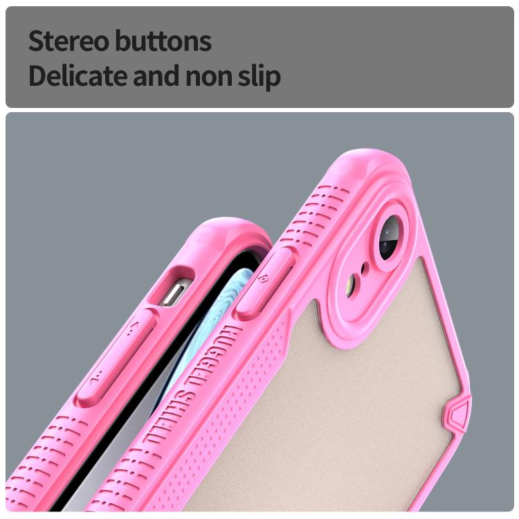 Armor Glaze PC Hybrid TPU Phone Case, For iPhone X, For iPhone 8 Plus, For iPhone 8, For iPhone 7 Plus