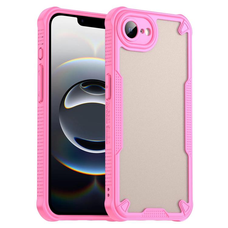 Armor Glaze PC Hybrid TPU Phone Case, For iPhone 17 Pro Max, For iPhone 17 Pro, For iPhone 17, For iPhone 17 Air