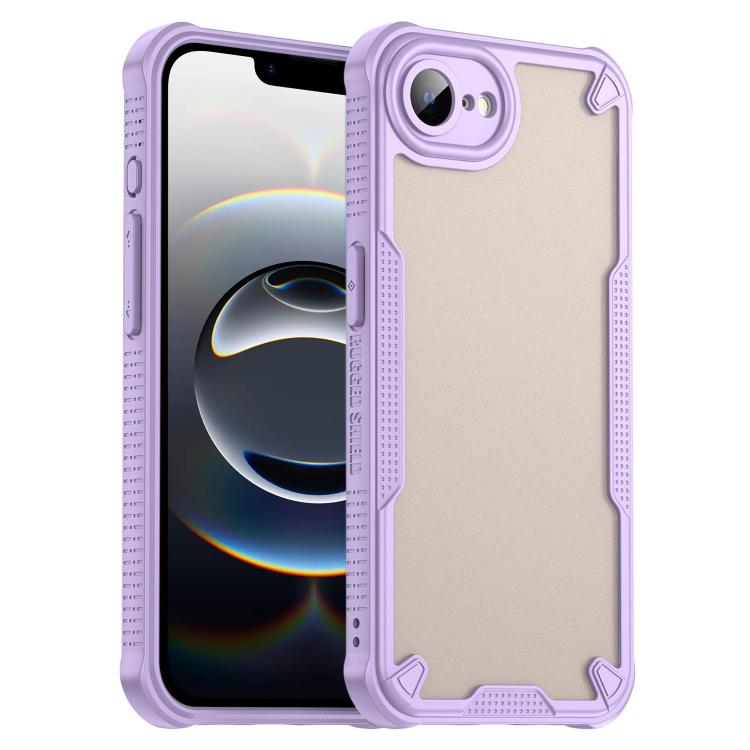 Armor Glaze PC Hybrid TPU Phone Case, For iPhone 17 Pro Max, For iPhone 17 Pro, For iPhone 17, For iPhone 17 Air