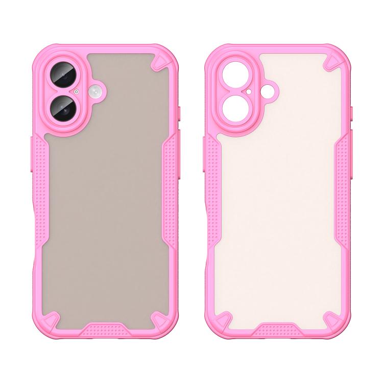 Armor Glaze PC Hybrid TPU Phone Case, For iPhone 17 Pro Max, For iPhone 17 Pro, For iPhone 17, For iPhone 17 Air