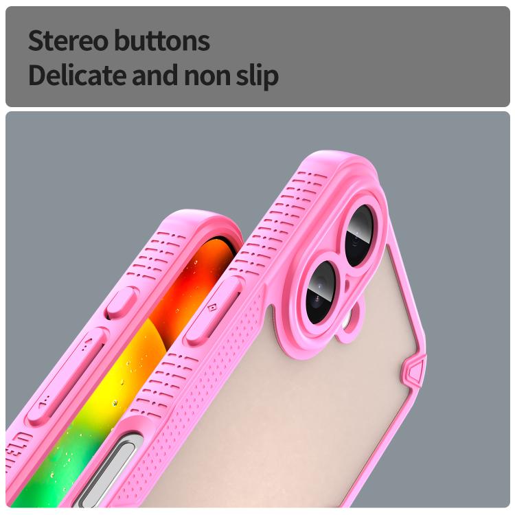 Armor Glaze PC Hybrid TPU Phone Case, For iPhone 17 Pro Max, For iPhone 17 Pro, For iPhone 17, For iPhone 17 Air