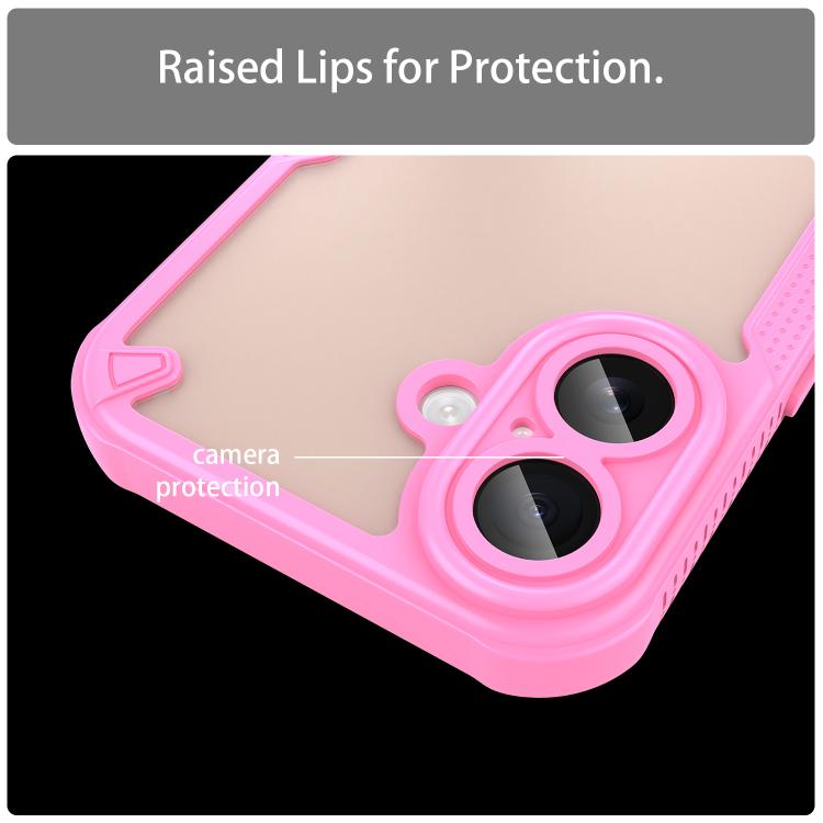 Armor Glaze PC Hybrid TPU Phone Case, For iPhone 17 Pro Max, For iPhone 17 Pro, For iPhone 17, For iPhone 17 Air