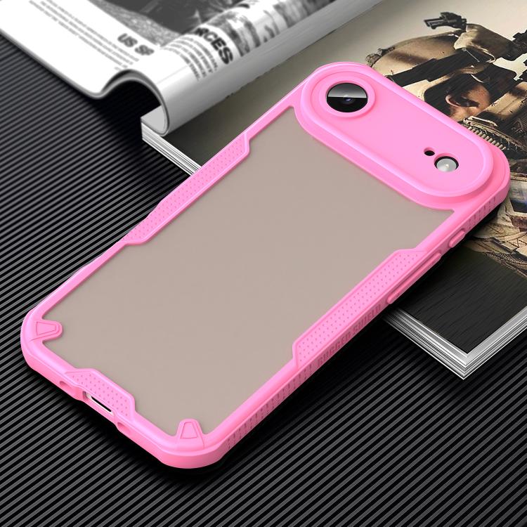 Armor Glaze PC Hybrid TPU Phone Case, iPhone 16e, For iPhone 16 Pro Max, For iPhone 16 Pro, For iPhone 16 Plus
