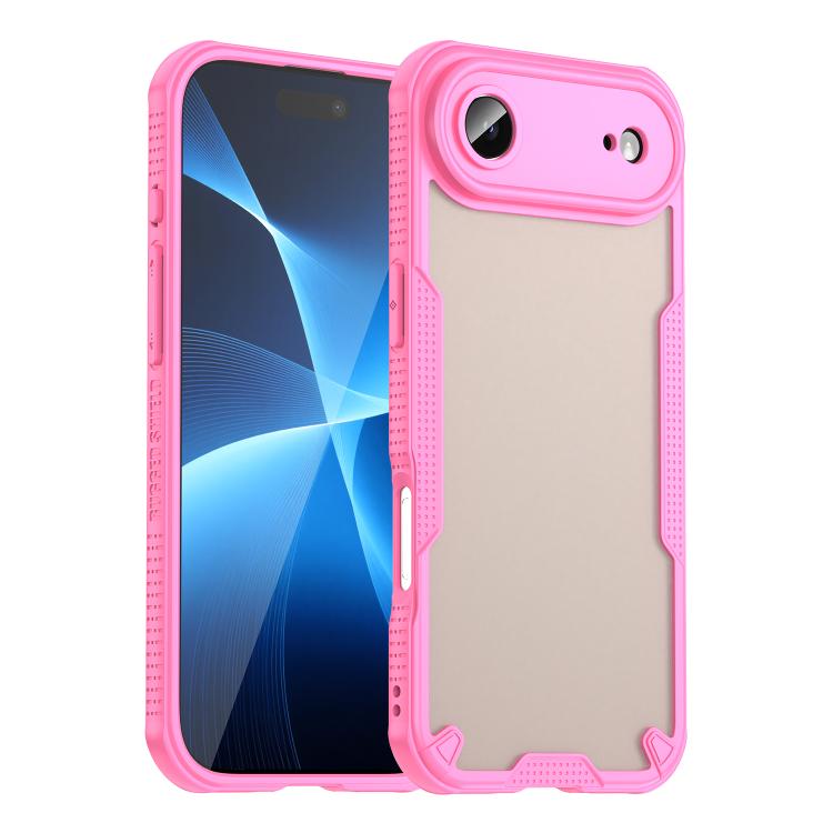 Armor Glaze PC Hybrid TPU Phone Case, iPhone 16e, For iPhone 16 Pro Max, For iPhone 16 Pro, For iPhone 16 Plus