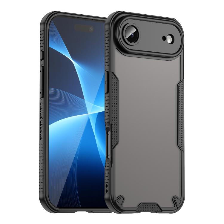 Armor Glaze PC Hybrid TPU Phone Case, iPhone 16e, For iPhone 16 Pro Max, For iPhone 16 Pro, For iPhone 16 Plus