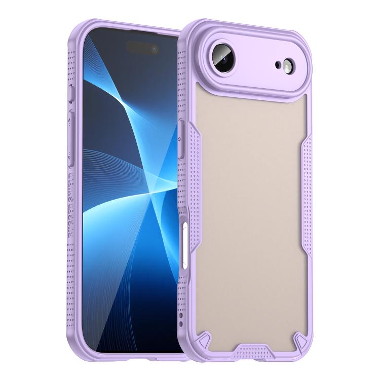 Armor Glaze PC Hybrid TPU Phone Case, iPhone 16e, For iPhone 16 Pro Max, For iPhone 16 Pro, For iPhone 16 Plus