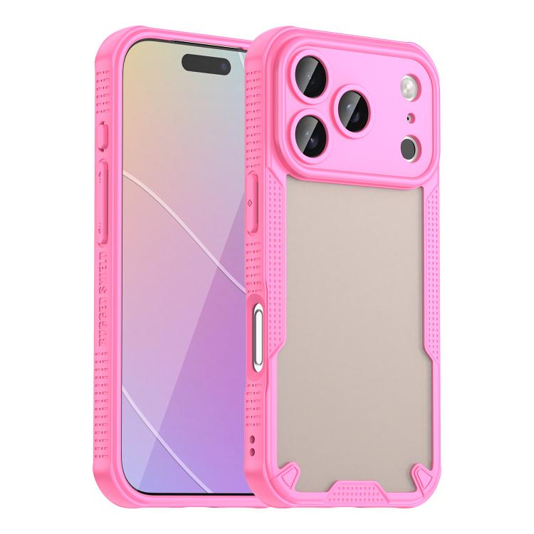 Armor Glaze PC Hybrid TPU Phone Case, iPhone 16e, For iPhone 16 Pro Max, For iPhone 16 Pro, For iPhone 16 Plus