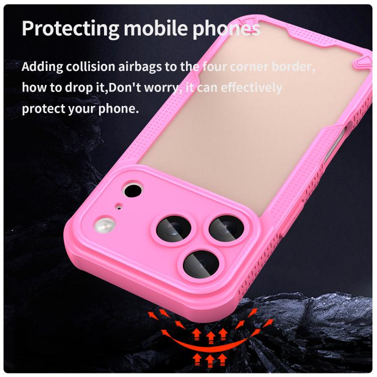 Armor Glaze PC Hybrid TPU Phone Case, iPhone 16e, For iPhone 16 Pro Max, For iPhone 16 Pro, For iPhone 16 Plus