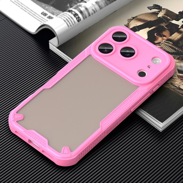 Armor Glaze PC Hybrid TPU Phone Case, iPhone 16e, For iPhone 16 Pro Max, For iPhone 16 Pro, For iPhone 16 Plus