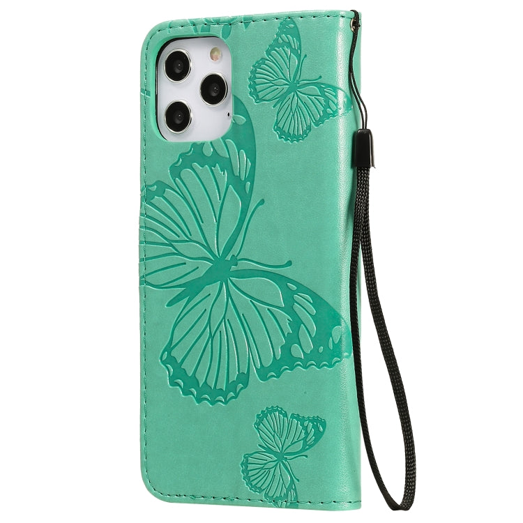 3D Butterfly Embossed Pattern Horizontal Flip Leather Case with Holder & Card Slot & Wallet & Lanyard, For iPhone 12 Pro Max, For LG K41S & K51S, For LG K51