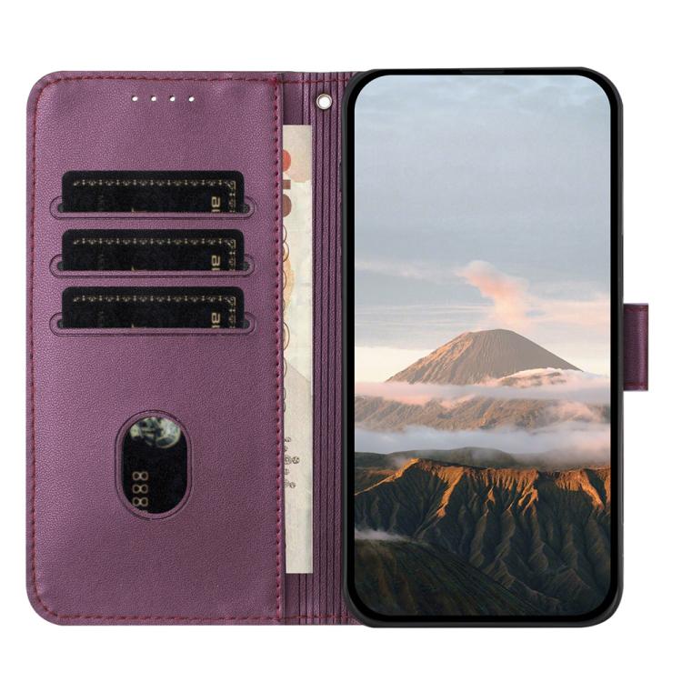 Triangle Pattern Buckle Clasp Leather Phone Case, For iPhone 17 Pro Max, For iPhone 17 Pro, For iPhone 17