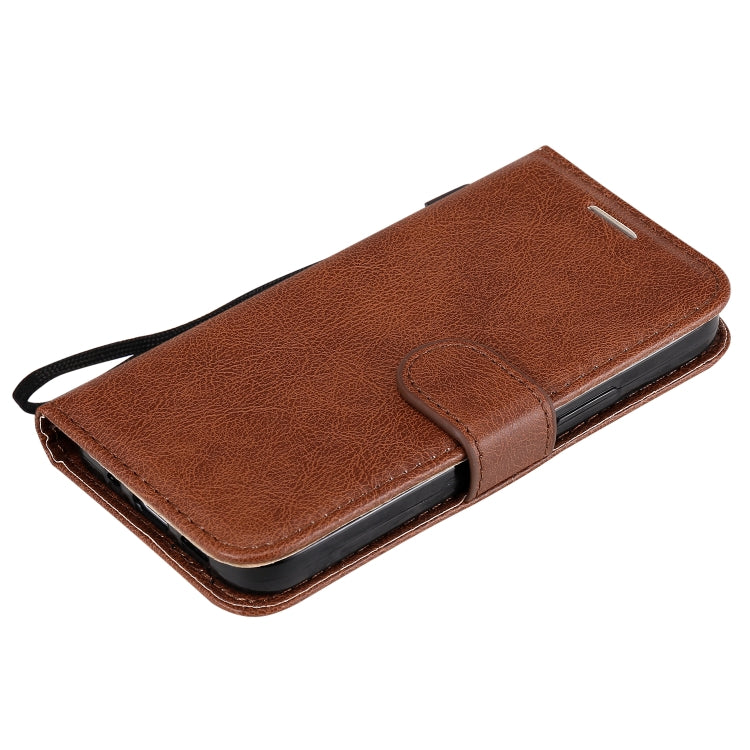 Solid Color Horizontal Flip Protective Leather Case with Holder & Card Slots & Wallet & Photo Frame & Lanyard