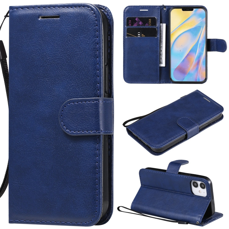 Solid Color Horizontal Flip Protective Leather Case with Holder & Card Slots & Wallet & Photo Frame & Lanyard