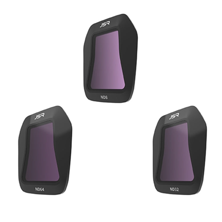 For DJI Air 3S JSR CB Series Drone Lens Filter, UV, CPL, ND8, ND16, ND32, ND64, ND8PL, ND16PL, ND32PL, ND64PL, NIGHT, STAR, Streak Drawing Blue, Adjustable CPL, 3 in 1 ND8/32/64, 4 in 1 CPL ND8/32/64, 4 in 1 ND8-64PL, 6 in 1 ND8-64 CPL STAR������������...