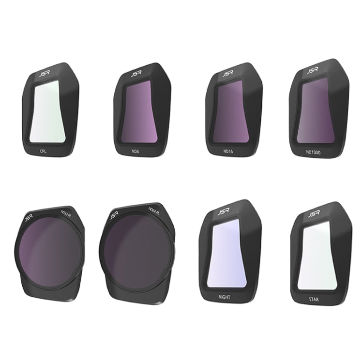 For DJI Air 3S JSR CB Series Drone Lens Filter, UV, CPL, ND8, ND16, ND32, ND64, ND8PL, ND16PL, ND32PL, ND64PL, NIGHT, STAR, Streak Drawing Blue, Adjustable CPL, 3 in 1 ND8/32/64, 4 in 1 CPL ND8/32/64, 4 in 1 ND8-64PL, 6 in 1 ND8-64 CPL STAR������������...