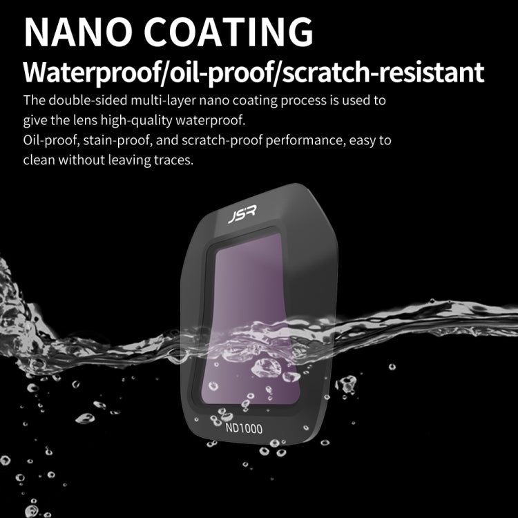 For DJI Air 3S JSR CB Series Drone Lens Filter, UV, CPL, ND8, ND16, ND32, ND64, ND8PL, ND16PL, ND32PL, ND64PL, NIGHT, STAR, Streak Drawing Blue, Adjustable CPL, 3 in 1 ND8/32/64, 4 in 1 CPL ND8/32/64, 4 in 1 ND8-64PL, 6 in 1 ND8-64 CPL STAR������������...