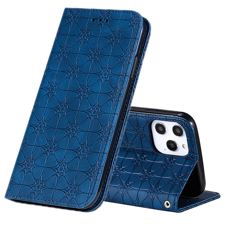 Lucky Flowers Embossing Pattern Magnetic Horizontal Flip Leather Case with Holder & Card Slots
