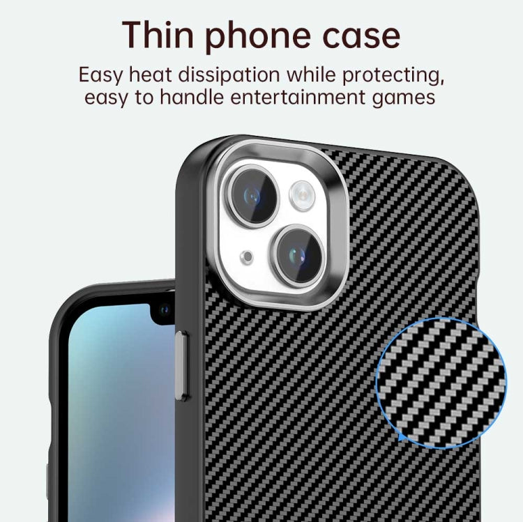 Carbon Fiber Series IMD Phone Case, For iPhone 15 Pro, For iPhone 15 Plus, For iPhone 15, For iPhone 14 Plus, For iPhone 14, For iPhone 14 Pro