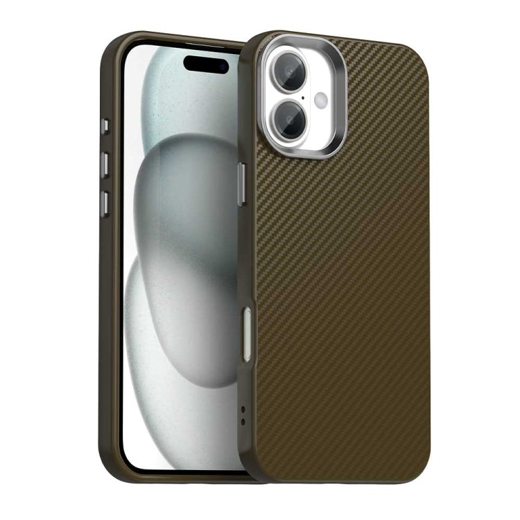 Carbon Fiber Series IMD Phone Case, For iPhone 16e, For iPhone 16 Pro Max, For iPhone 16 Pro, For iPhone 16 Plus, For iPhone 16, For iPhone 15 Pro Max