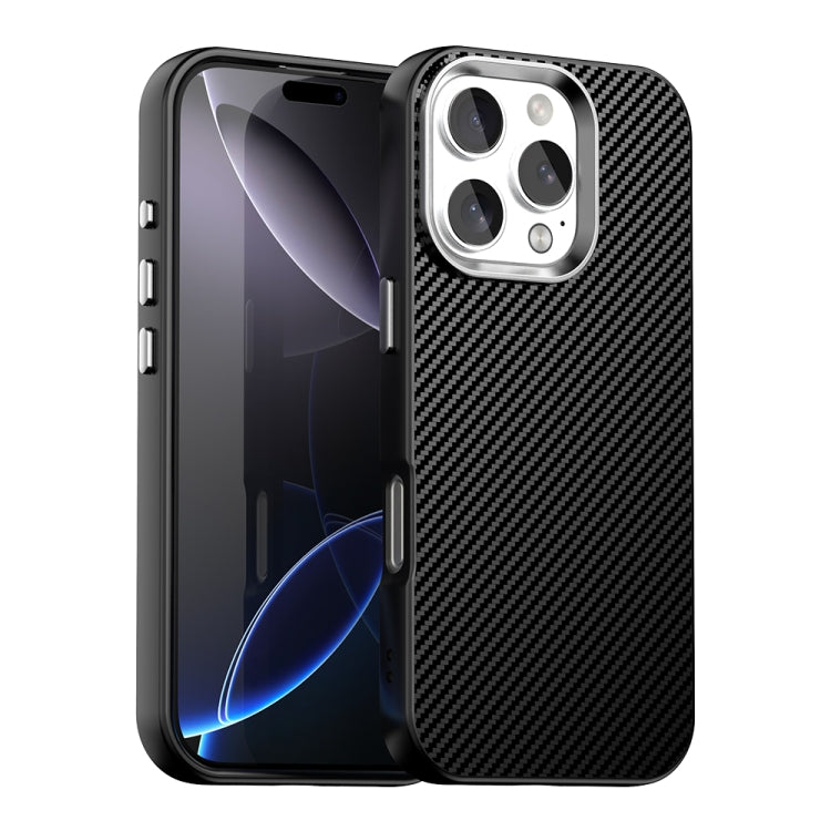 Carbon Fiber Series IMD Phone Case, For iPhone 16e, For iPhone 16 Pro Max, For iPhone 16 Pro, For iPhone 16 Plus, For iPhone 16, For iPhone 15 Pro Max