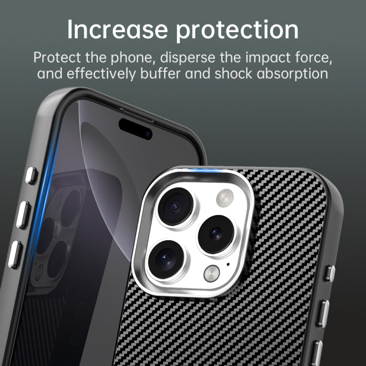 Carbon Fiber Series IMD Phone Case, For iPhone 16e, For iPhone 16 Pro Max, For iPhone 16 Pro, For iPhone 16 Plus, For iPhone 16, For iPhone 15 Pro Max