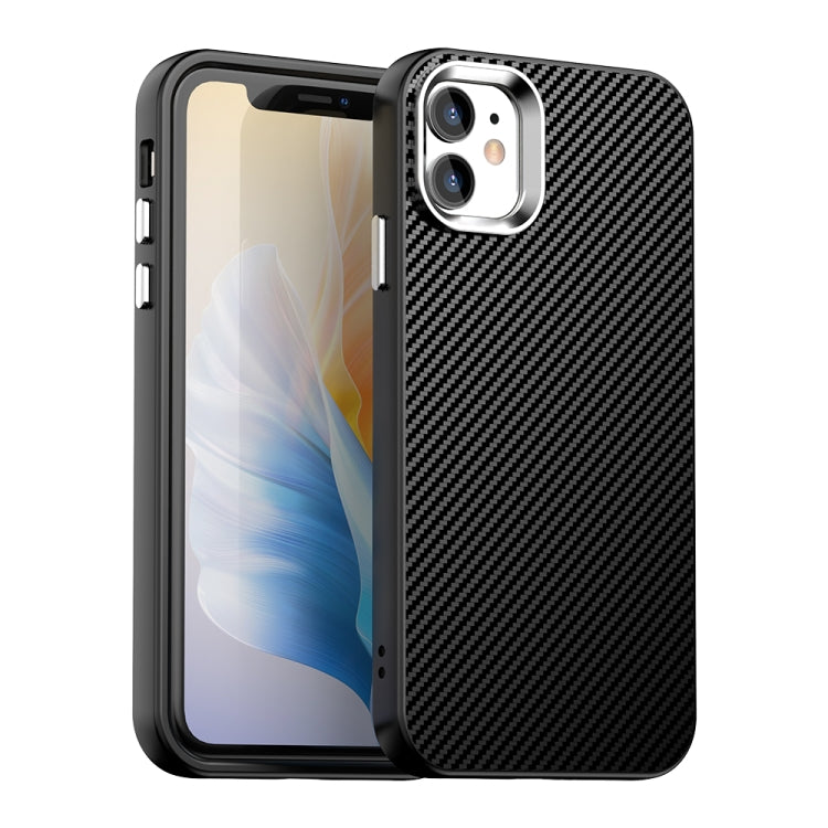 Carbon Fiber Series IMD Phone Case, For iPhone 12 Pro, For iPhone 11 Pro Max, For iPhone 11, For iPhone 11 Pro