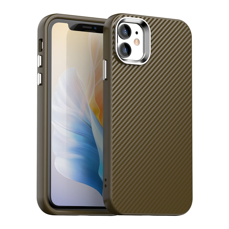 Carbon Fiber Series IMD Phone Case, For iPhone 12 Pro, For iPhone 11 Pro Max, For iPhone 11, For iPhone 11 Pro