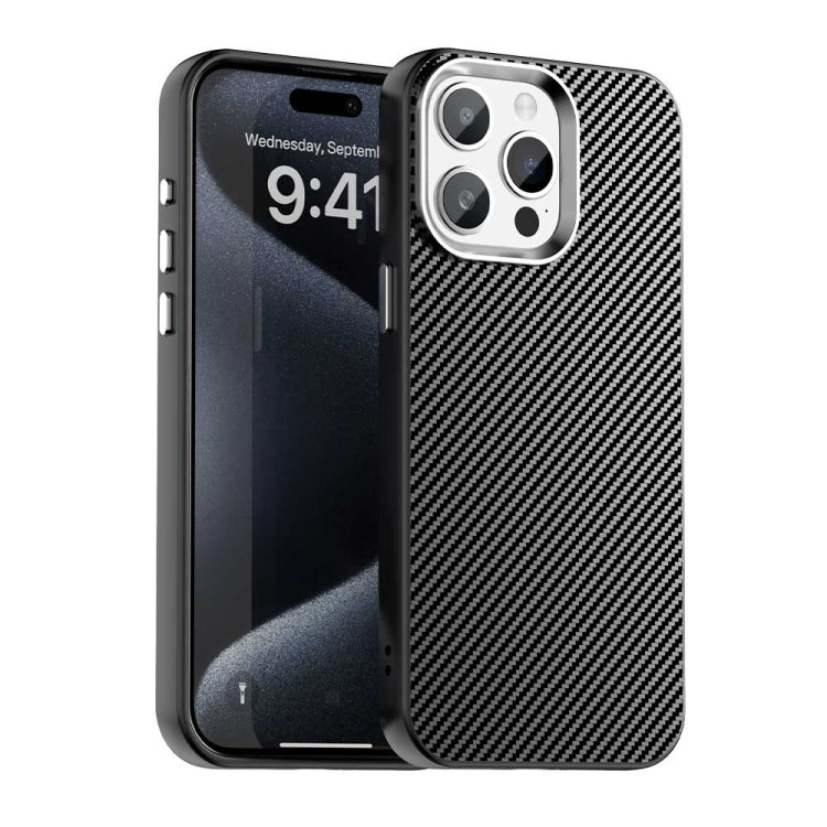 Carbon Fiber Series IMD Phone Case, For iPhone 15 Pro, For iPhone 15 Plus, For iPhone 15, For iPhone 14 Plus, For iPhone 14, For iPhone 14 Pro