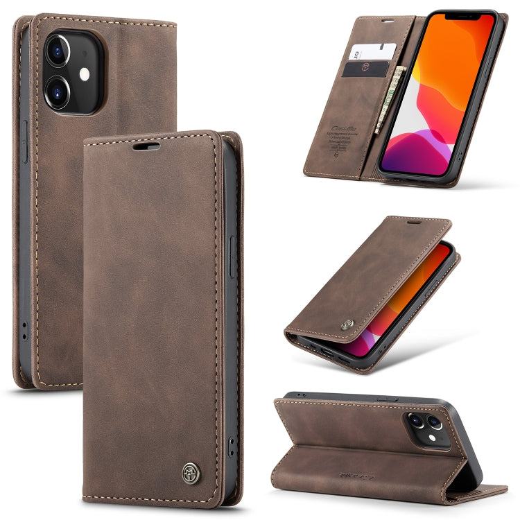 CaseMe-013 Multifunctional Retro Frosted Horizontal Flip Leather Case with Card Slot & Holder & Wallet