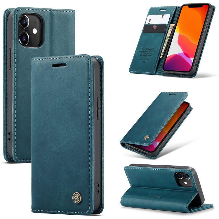 CaseMe-013 Multifunctional Retro Frosted Horizontal Flip Leather Case with Card Slot & Holder & Wallet