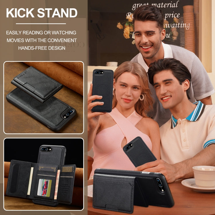 LC.IMEEKE L5 Series Detachable RFID Card Bag Magsafe Phone Case, For iPhone SE 2022 / 2020, For iPhone 13 mini, For iPhone XS / X, For iPhone XR