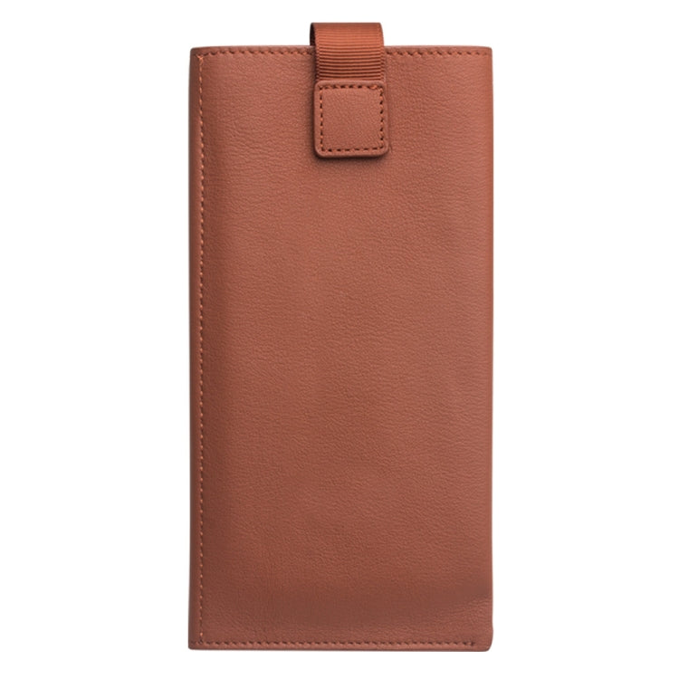 QIALINO Nappa Texture Top-grain Leather Horizontal Flip Wallet Case with Card Slots